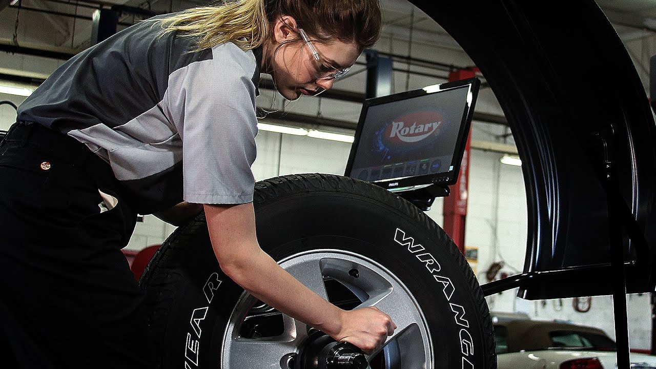 Rotary Wheel Service Equipment
