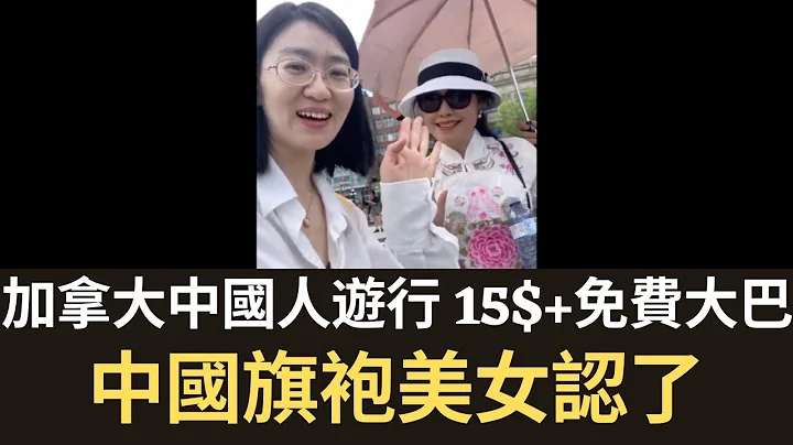 15$+免费大巴 加拿大渥太华中国人游行 旗袍美女认了！$15+free bus Protestors hired to go to Ottawa! The beautiful lady admit! - 天天要闻