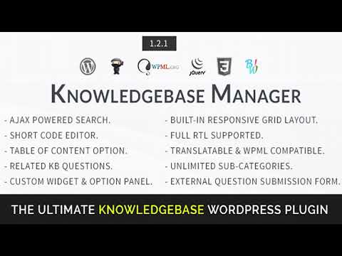 BWL Knowledge Base Manager | Codecanyon Scripts and Snippets