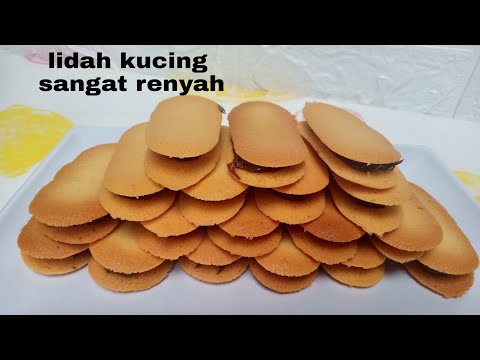 Resep Lidah Kucing Lapis Coklat