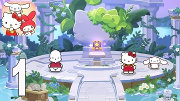 Hello Kitty Friends Match - Gameplay Walkthrough part 1 (iOS,Android)