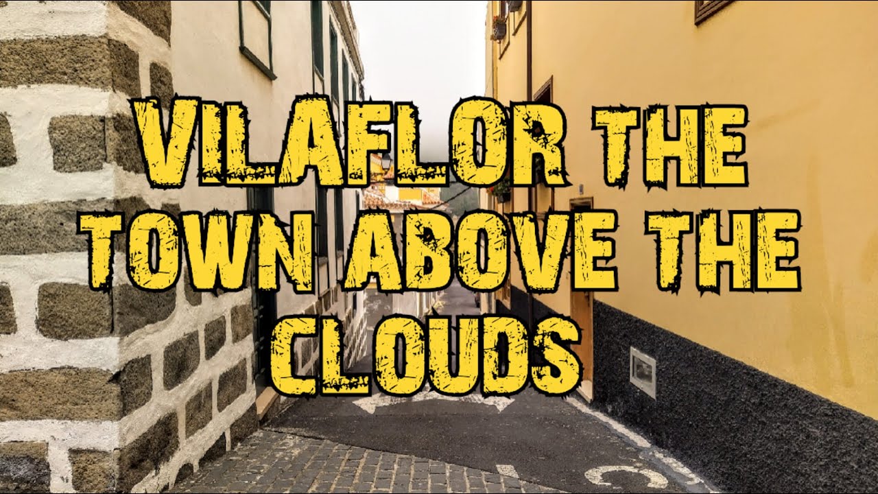 Beautiful Vilaflor town in the Clouds, Tenerife March 2023