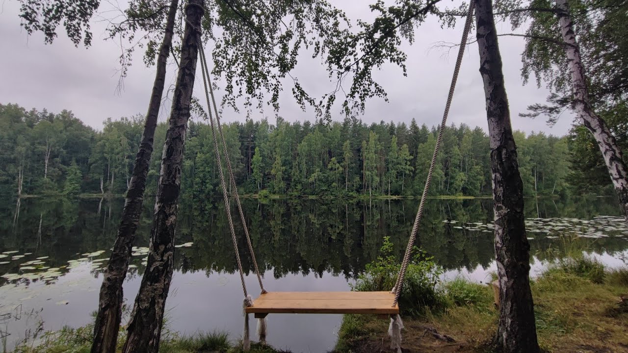 Румболово-парк озеро Длинное - YouTube