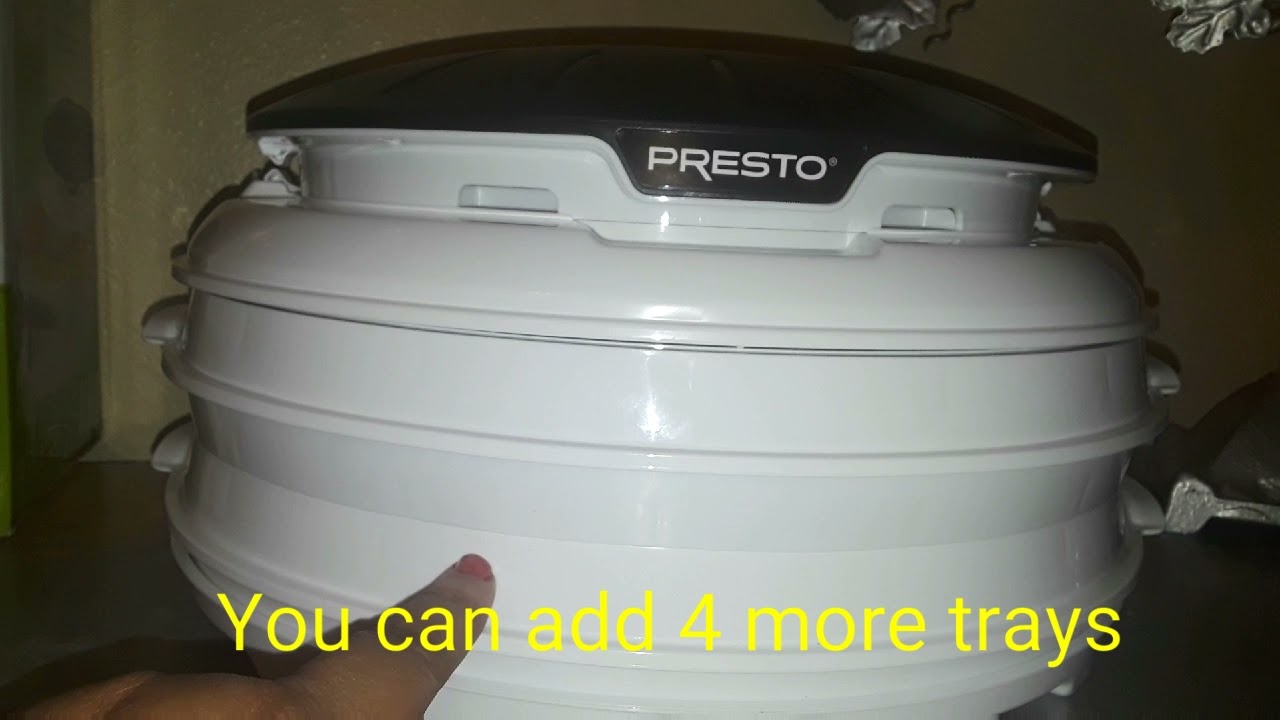 Presto Dehydro electric Food Dehydrator(Demo- Review) - YouTube