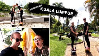 24 Hours In Kuala Lumpur! (Americans Try DUrIAN!)