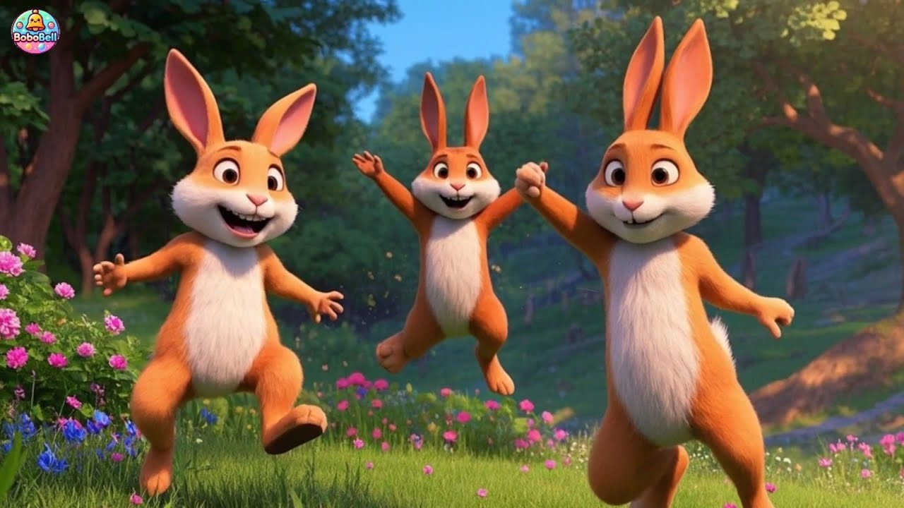 Bouncing Bunny Song + More Fun Kids Songs | Jump, Sing & Learn 