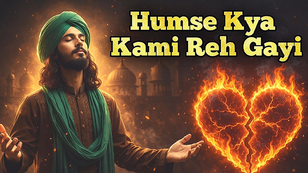 Humse Kya Kami Reh Gayi 💔 | Sad Qawwali Vibes | 90s Style Emotional Song | Male Voice