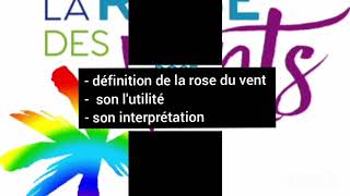 Rose des vents définition  interprétation  et utilité