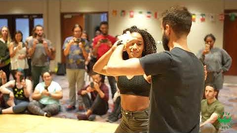 Gui & Julissa at the Zouk Conexao Festival in Atlanta 2022 - DEMO