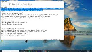 Beep Beep 3 X Apache Spark X Eclipse - Real-time data processing