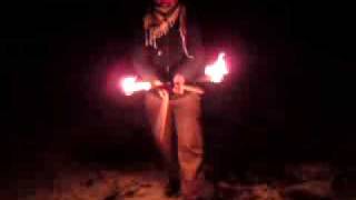 devilstick First flamme