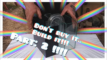 HOW TO: 🐟 Aquarium overflow box Part: 2🐟