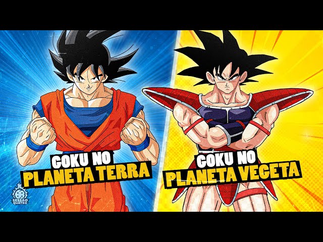 GOKU SERIA MAIS FORTE SE CRESCESSE NO PLANETA VEGETA? 