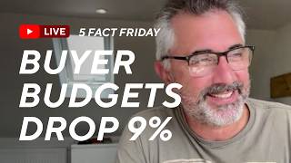 Buyer Budgets Drop 9% As Debt Costs Rise | from Friday's livestream