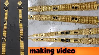 Gold Mangalsutra designs. Handmade gold 