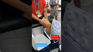 #contrast bath for #ankle #rehab