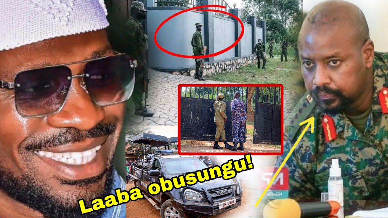 Bobi wine Abasekeredde!🤣 laaba kyebakoze Lero Akawungeezi muhoozi ne Amagye ne police babano 