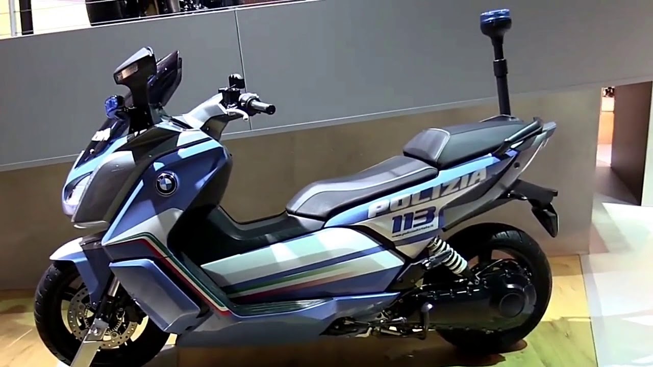 2018 Bmw C Evolution Electric Police Abs Complete Accs Series