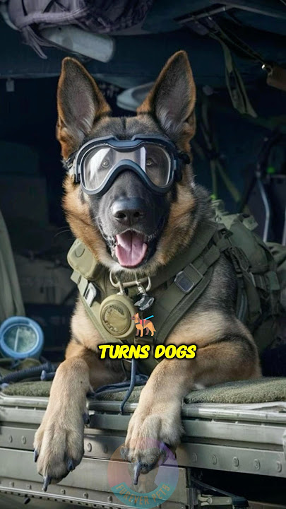 High-Tech Equipment That Turns Dogs Into Soldiers #shorts #dog #doglove #pets