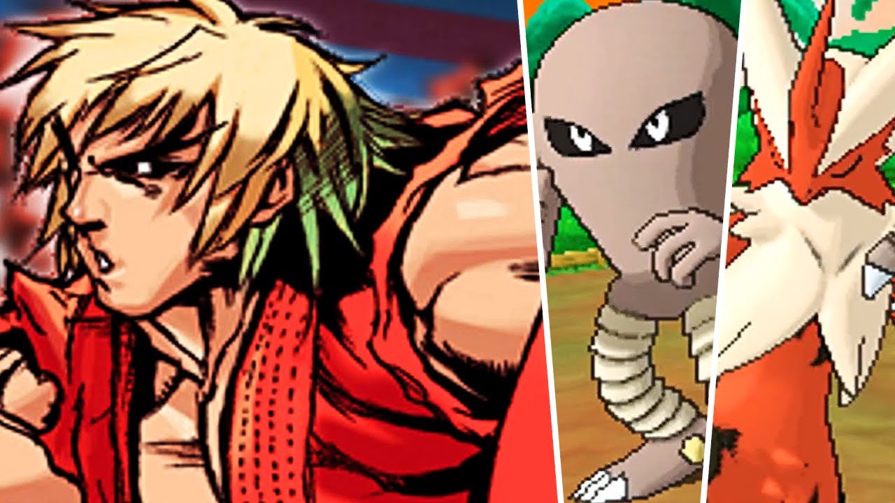 Pokémon Crossover · Ken Masters Battle (Street Fighter)
