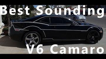 V6 Camaro with MRT V.1 and X-Pipe (Best Sounding V6)