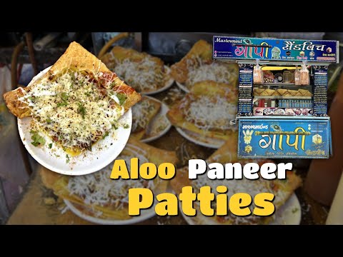 Aloo Paneer Patties Rs 60/- Only😱 | Indore Street Food