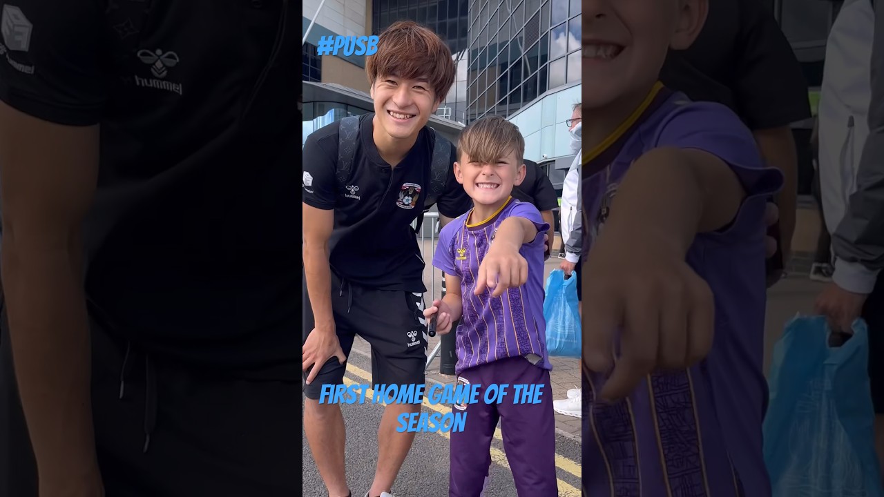 Pusb Coventry won 3-0, Oliver met the new players #pusb #ccfc #football # ...