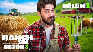 DEDEDEN KALAN ÇİFTLİĞE DÖNDÜK! | RANCH SIMULATOR | S3 B1