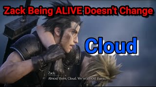 Why Zack being Alive doesn’t Change Cloud and FF7 Ending Theories