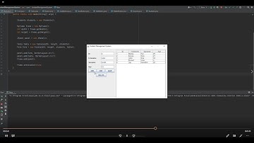 Simple Student Management System with Java and Swing