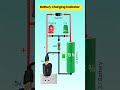 🔋 Simple Battery Charging Indicator 🚨 | Basic Circuit #shorts #battery #circuit