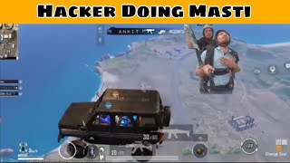 RANDOM PLAYER HACKER DOING FUN || SPEED HACK | ESP | FLY VEHICLE | MAGIC BULLET | BGMI