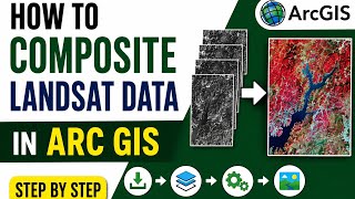 How to Composite Landsat Data in ArcGIS | Step by Step#ArcGIS #Landsat #RemoteSensing #GIS#yt#gis 