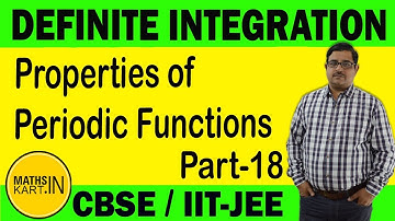 Properties of periodic function | PART-18 | Definite Integration Class-12 CBSE/JEE maths
