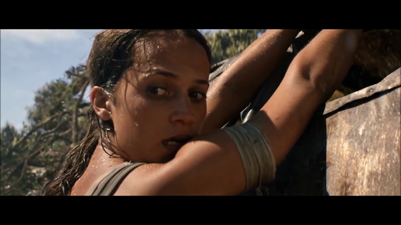 Tomb Raider (2018) - Plane & Parachute Scene - 1080p