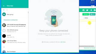 5  Cara Scrap Whatsapp Kontak Phone Ke Software Whatsapp Marketing Blaster screenshot 1