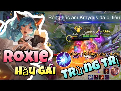 Roxie “HẦU GÁI” Phong Cách “TRỪNG TRỊ” Đốt Cháy Rừng Team Bạn | Liên Quân Mobile | Cách chơi game liên quân mobile hay 1 hqdefault