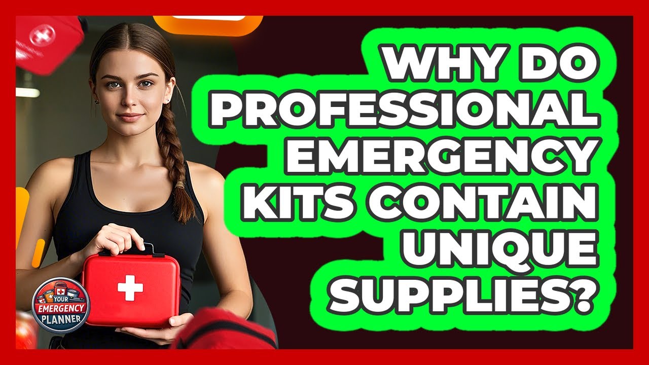 Why Do Professional Emergency Kits Contain Unique Supplies? - Your Emergency Planner