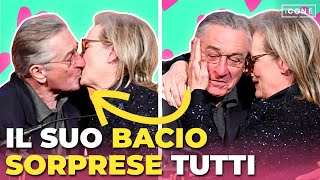 Il bacio di Meryl Streep a Robert De Niro