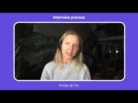 Design @ Clio - Interview process