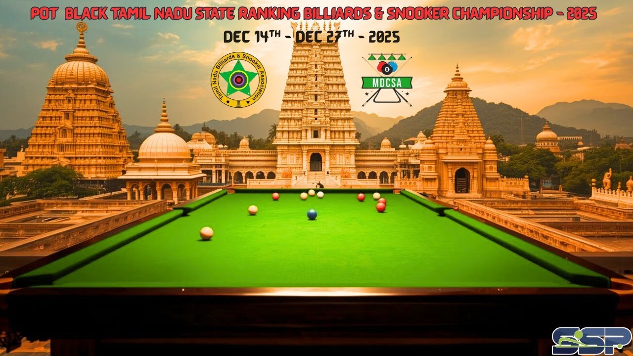 Men's Snooker  - Last 16 - Varun Kumar (MCC) Vs Sri Deepa Darshan (SPSC)