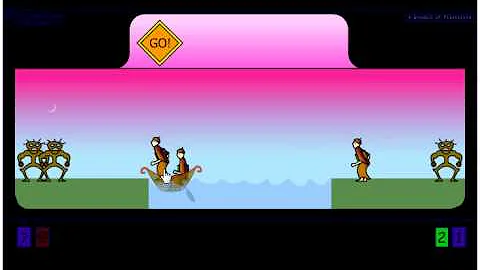 3 Missionaries & 3 Cannibals solution.