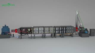 Industrial Electrostatic Precipitator for textile stenter