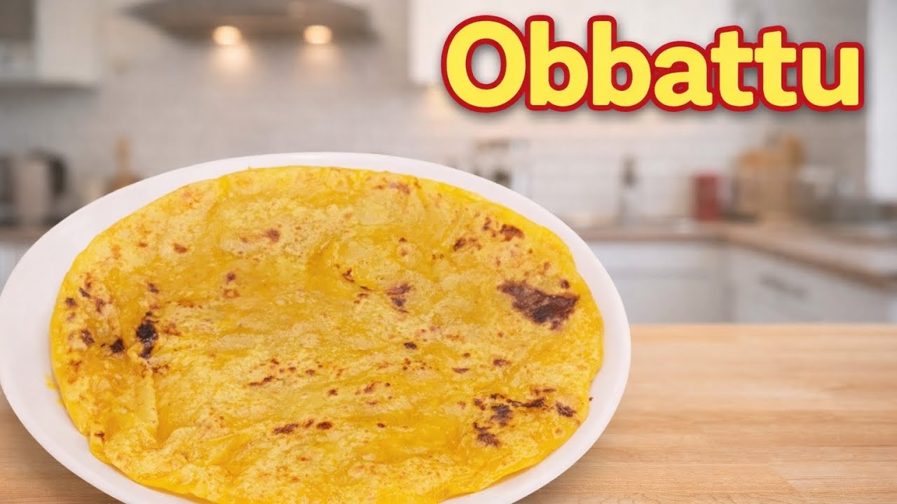 Soft & Delicious Obbattu😋