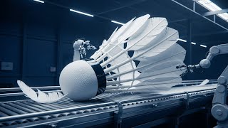 Worlds Largest Shuttlecock Factory 1 Million Made Per Day