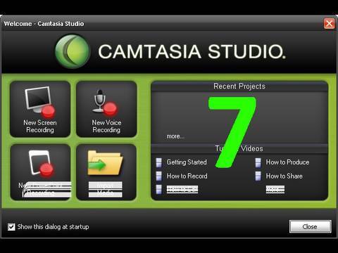   Camtasia Studio 7 -  4