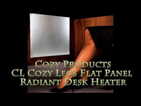 Cozy Products Cl Cozy Legs Flat Panel Radiant Desk Heater Cl 150