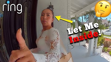 Don’t Let Them In! (Caught on Ring Doorbell)