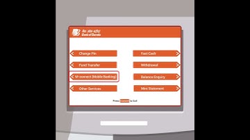 How to register for #MConnectPlus through #BankofBaroda ATM - Mobile Banking App by #BankofBaroda