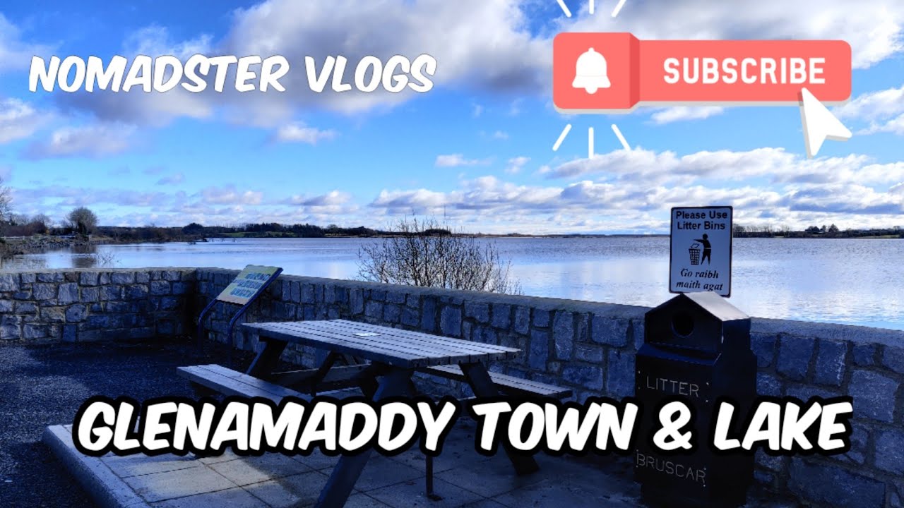  Towns in Ireland Vlog on Glenamaddy Town and Lake ! YouTube